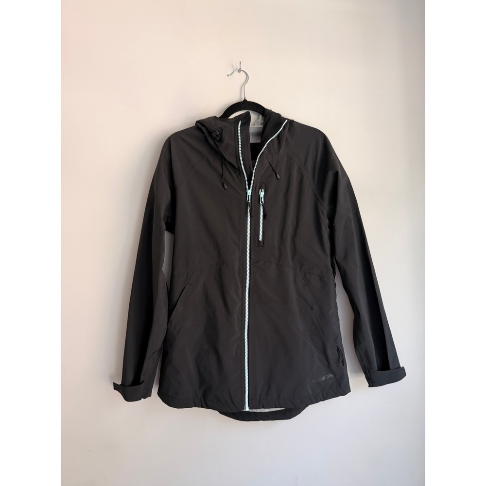 Boulder Gear Womens Black Technical Hooded Shell Jacket Size M 1907W-419102